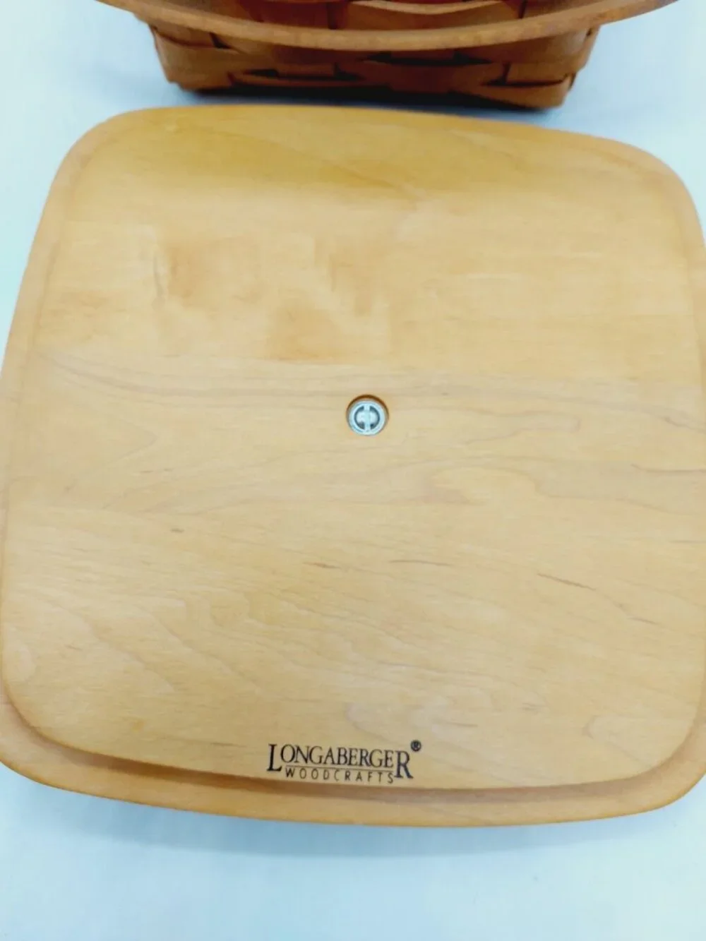 Longaberger Christmas Collection Cranberry Basket W/ Liner Protector 1995